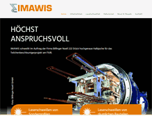 Tablet Screenshot of imawis.de